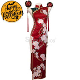 【In Stock】Anime Code Geass Cosplay C.c. Christmas Cheongsam Costume Costumes